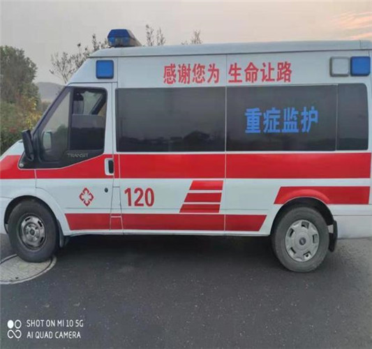汶上救护车出租服务案例3